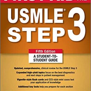 First Aid for the USMLE Step 3 5th Ed