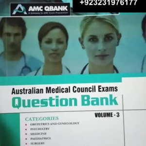 AMC Qbank (Australian Medical Council Exam QBank) 3 Volumes