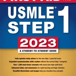 First Aid for the USMLE Step 1 2023 | Thirty Third Edition