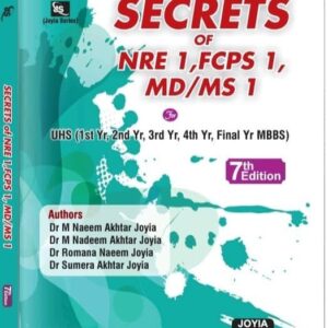Joyia Series Secrets of NRE 1, FCPS 1, MD/MS 1 - 7th Edition