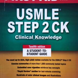 First Aid for the USMLE Step 2 CK 12th Edition
