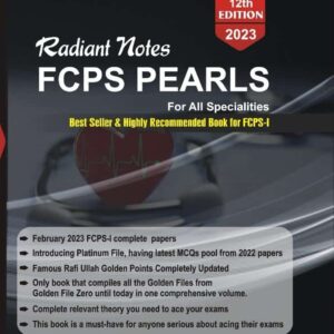 FCPS PEARLS Radiant Notes by Rafiullah 12th Edition