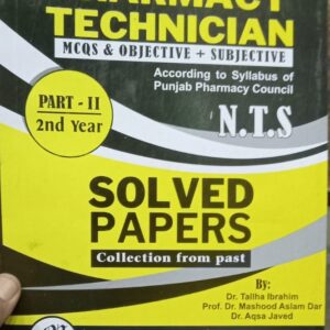 PHARMACY TECHNICIAN PAST PAPERS for (2nd Year)