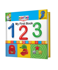 Hard Binding Kidstar Book Numeric (123)