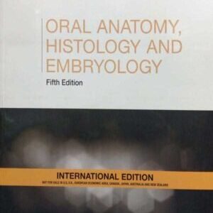ORAL ANATOMY, HISTOLOGY AND EMBRYOLOGY