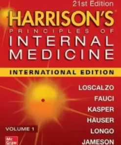 HARRISON’S PRINCIPLES OF INTERNAL MEDICINE 2-VOLS SET 21e