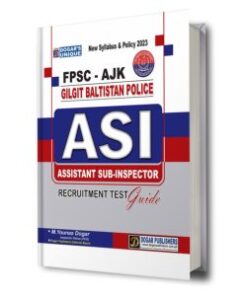 FPSC-AJK Gilgit ASI Recruitment Test Guide