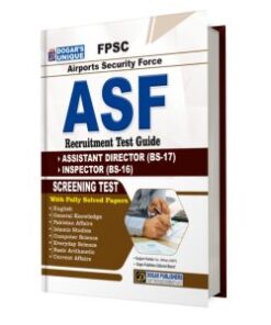 ASF (Assistant Director + Inspector) Recruitment Test Guide