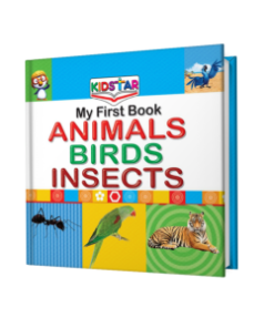 Hard Binding Kidstar Book (Animals,Birds,Insects)