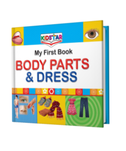 Hard Binding Kidstar Book (Body Parts & Dresses)