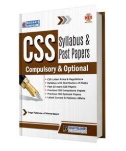 CSS Syllabus & Past Paper Compulsory + Optional (Unsolved)