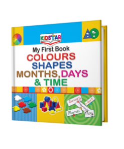 Hard Binding Kidstar Book (Colours, Shapes, Months, Days & Time)