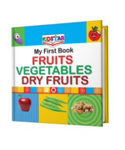 Hard Binding Kidstar Book (Fruits, Vegetables & Dry Fruits)