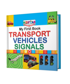 Hard Binding Kidstar Book (Transport Vehicles Signals)