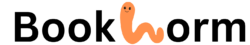 bookworm.pk logo Orange
