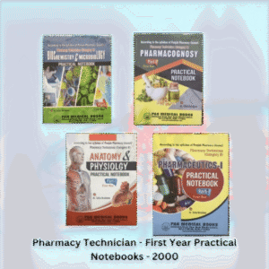 Pharmacy Technician - First Year Practical Notebooks