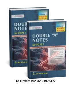 Double A Notes for FCPS-1 4th Edition - 2 Volumes Set