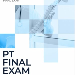 Buy PT Final Exam Study Guide Online - NPTE and Prometric Prep