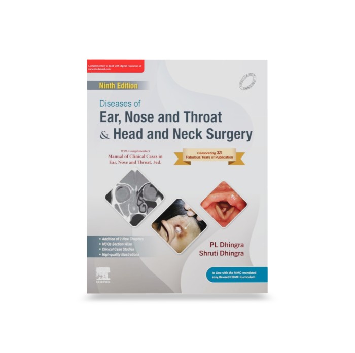 Diseases of Ear, Nose and Throat and Head and Neck Surgery 9th Edition
